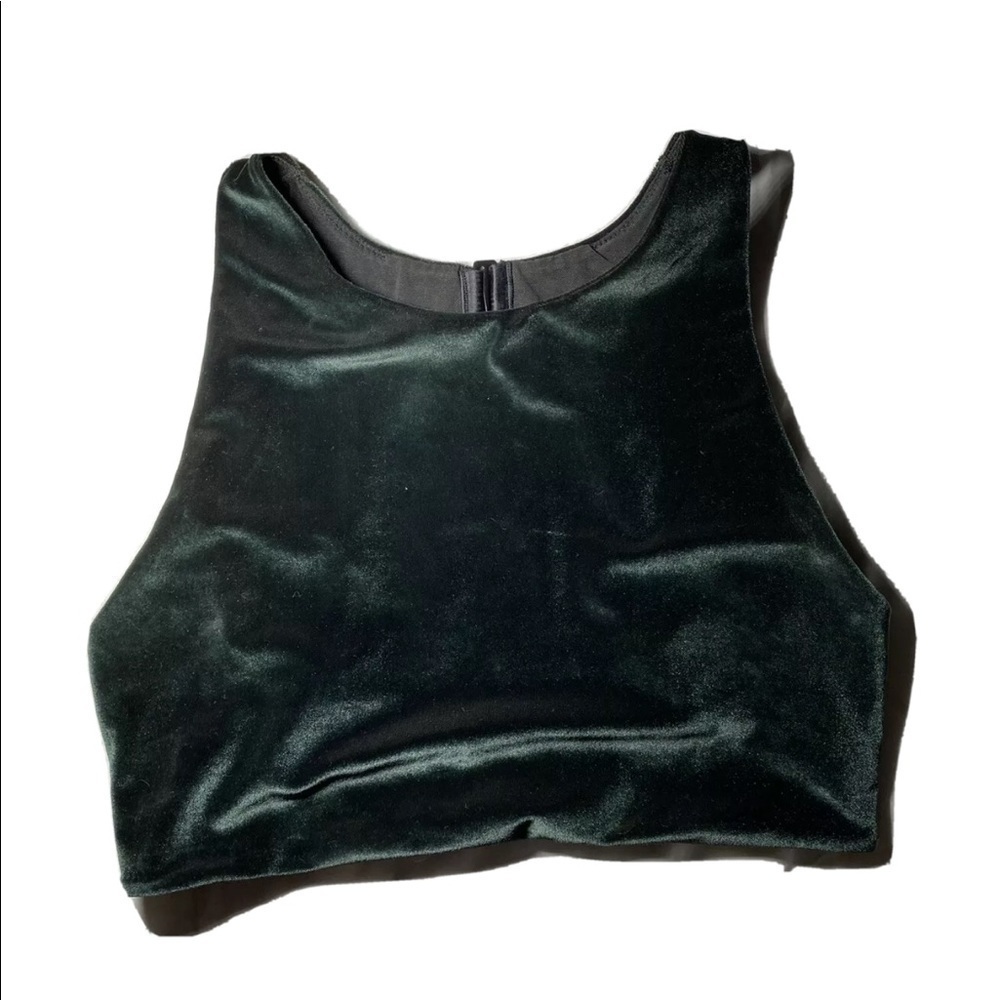 Victoria’s Secret Sport top deep green SZ M